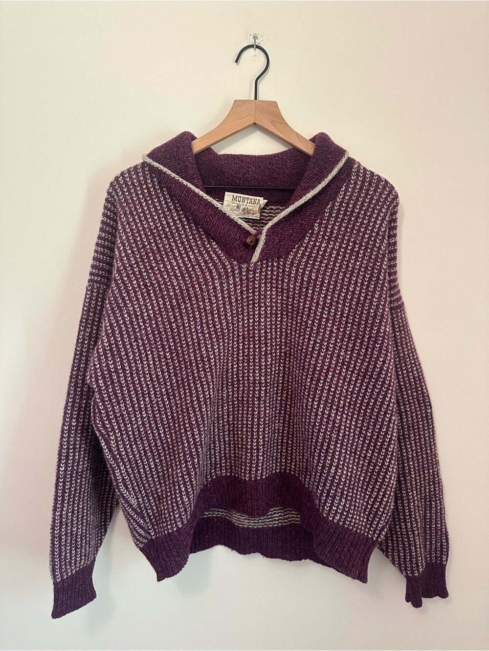 Montana Woolen Shop 100% Knit Sweater